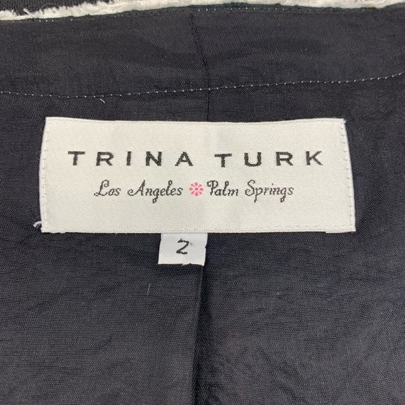 Trina Turk Colorblock Pattern Evening Jacket - Picture 5 of 5